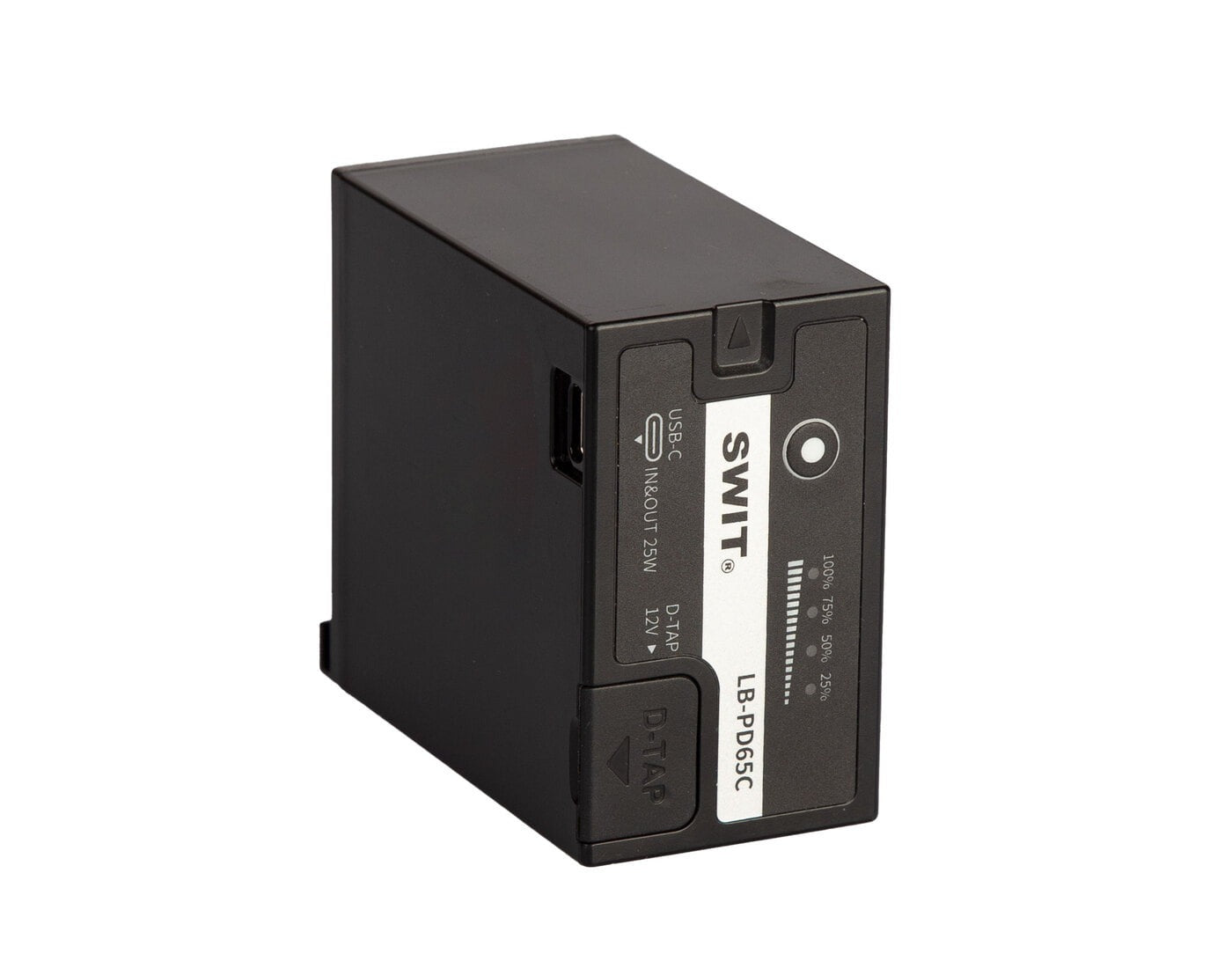 SWIT LB-PD65C | 65Wh D-type DV battery with 12V D-tap and USB-C, Panasonic compatible