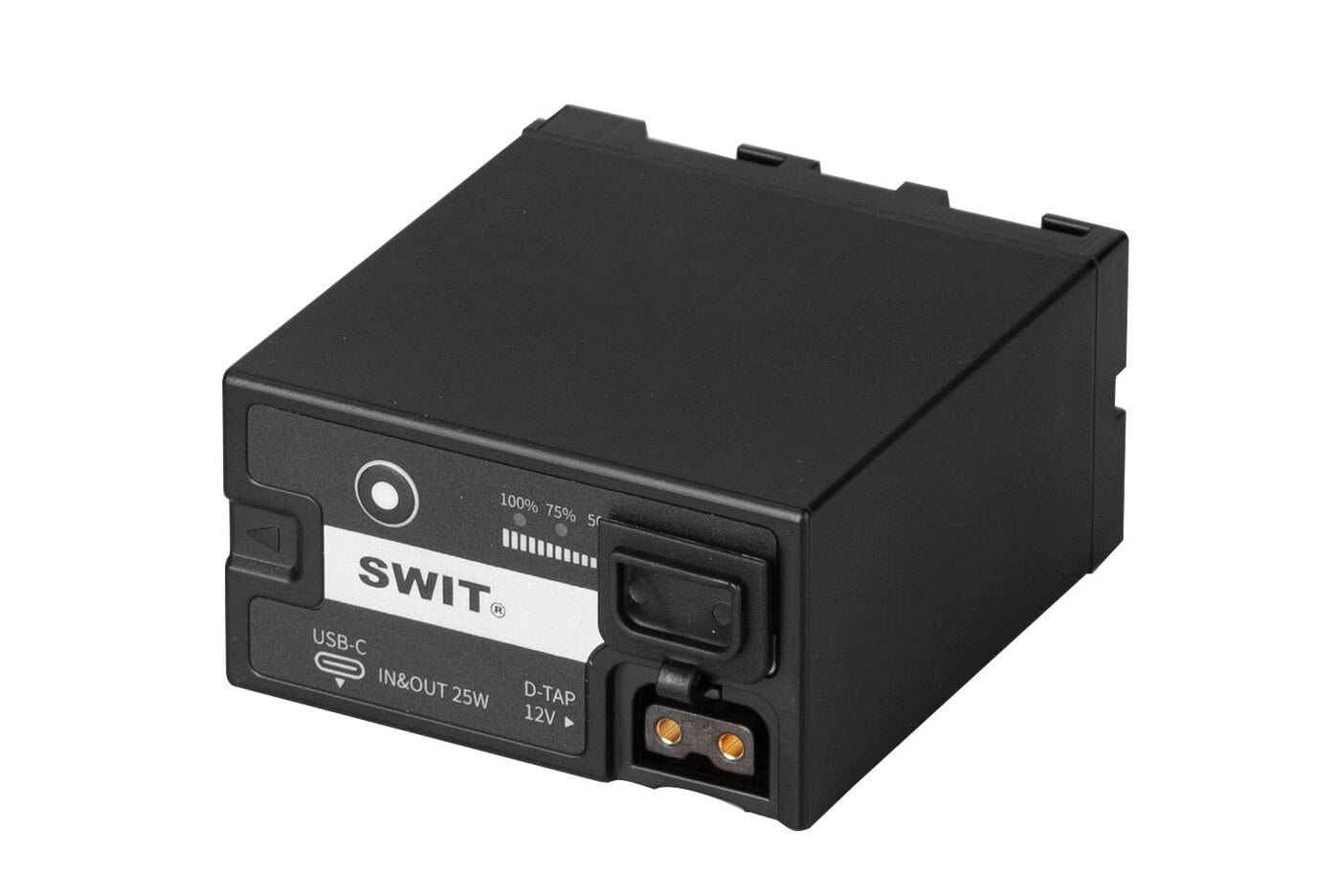 SWIT LB-SF65C | 65Wh NP-F-type DV battery with 12V D-tap and USB-C, Sony L-series compatible