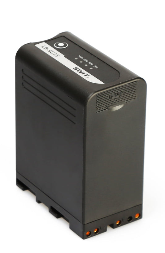 SWIT LB-SU75*2+PC-U130B2 KIT | 2*75Wh BP-U DV batteries + 1*PC-U130B2 Dual D-Tap travel charger
