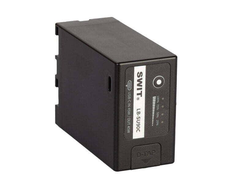 SWIT LB-SU90C*2+S-3602U KIT | 2* 90Wh USB-C BP-U DV batteries + 1*S-3602U Dual Channel Charger