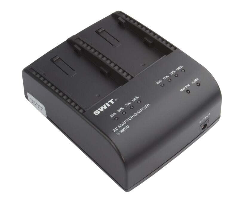 SWIT LB-SU90C*2+S-3602U KIT | 2* 90Wh USB-C BP-U DV batteries + 1*S-3602U Dual Channel Charger