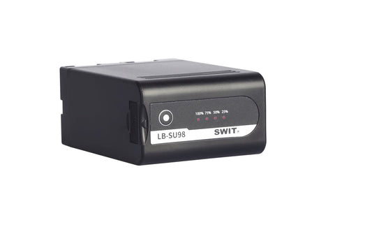 SWIT LB-SU98 2KIT | 2*LB-SU98 BP-U DV batteries + 1*PC-U130B2 Dual D-Tap travel charger