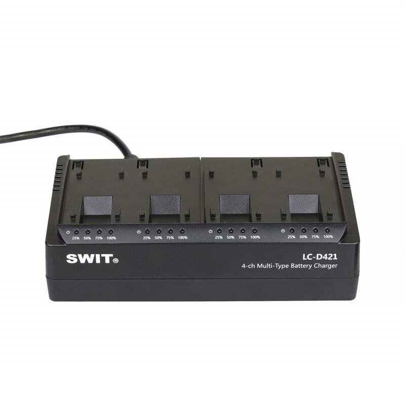 SWIT LC-D421 BODY | 4-CH Multi-type DV Charger without plate