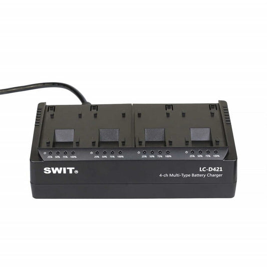 SWIT LC-D421 BODY | 4-CH Multi-type DV Charger without plate