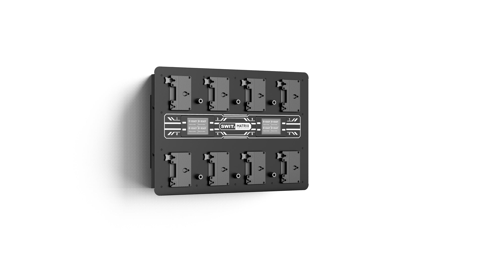 SWIT MATRIX-A8 | 8ch x max 6A Top Fast Simultaneous 14V Wall Charger, Gold-mount(PC-W461A)