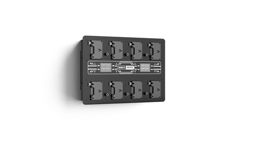 SWIT MATRIX-A8 | 8ch x max 6A Top Fast Simultaneous 14V Wall Charger, Gold-mount(PC-W461A)