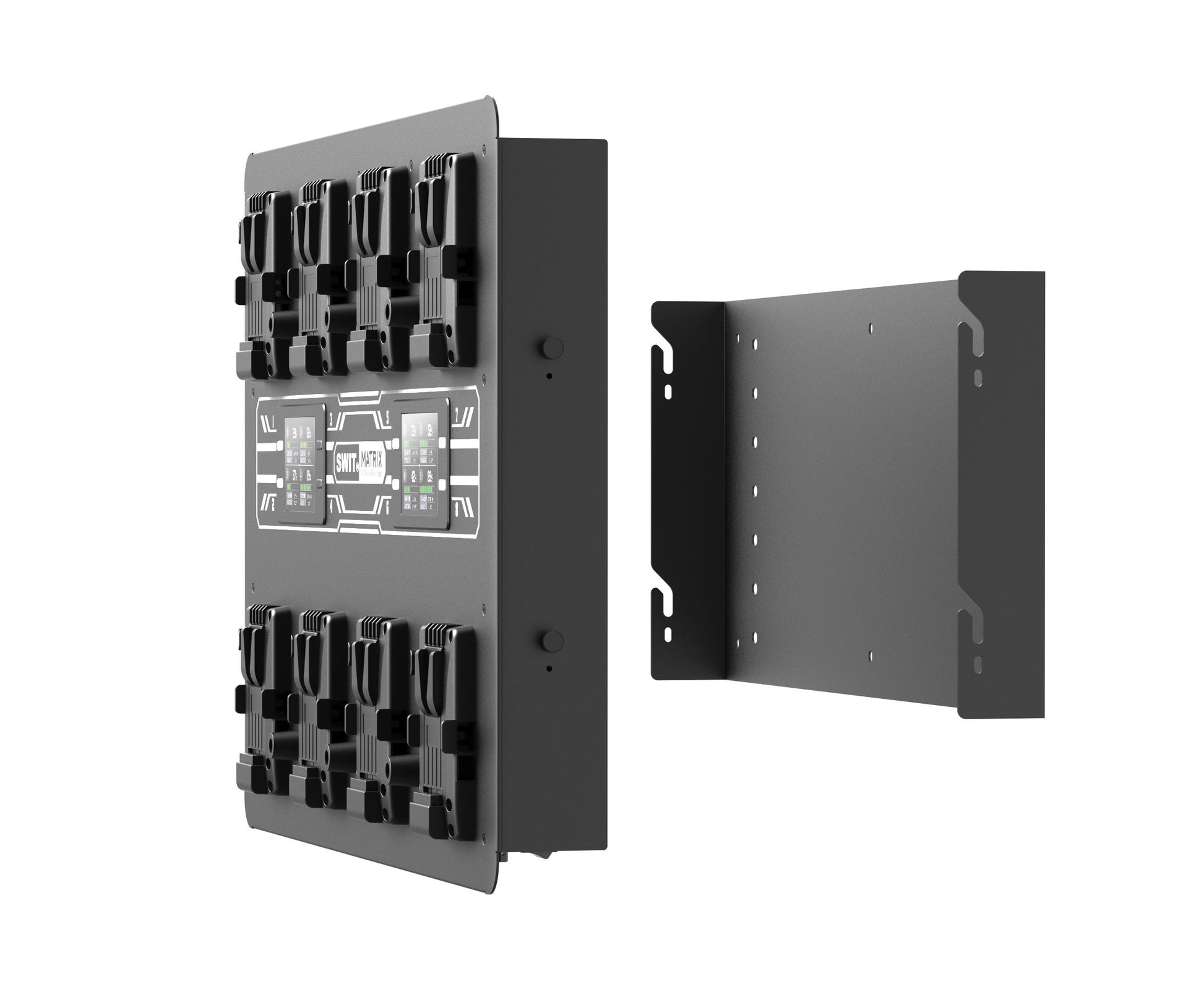 SWIT MATRIX-S8 | 8ch x max 6A Top Fast Simultaneous 14V/28V Wall Charger, V-mount