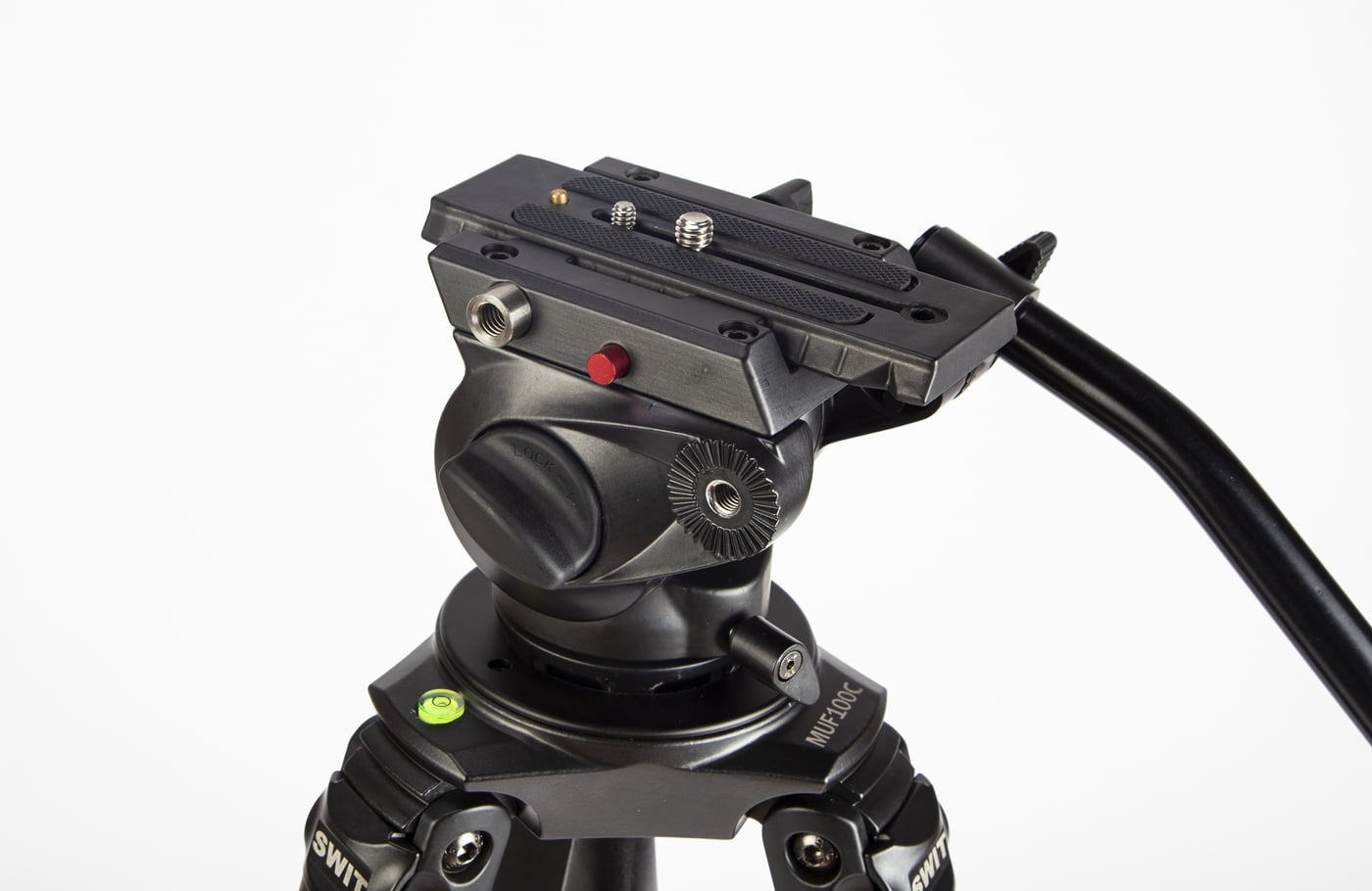 SWIT MUF100C | Carbon-fiber Camera Tripod KIT, with SWIT TH100 Fluid Video Head, 10kg Payload, Soft Bag