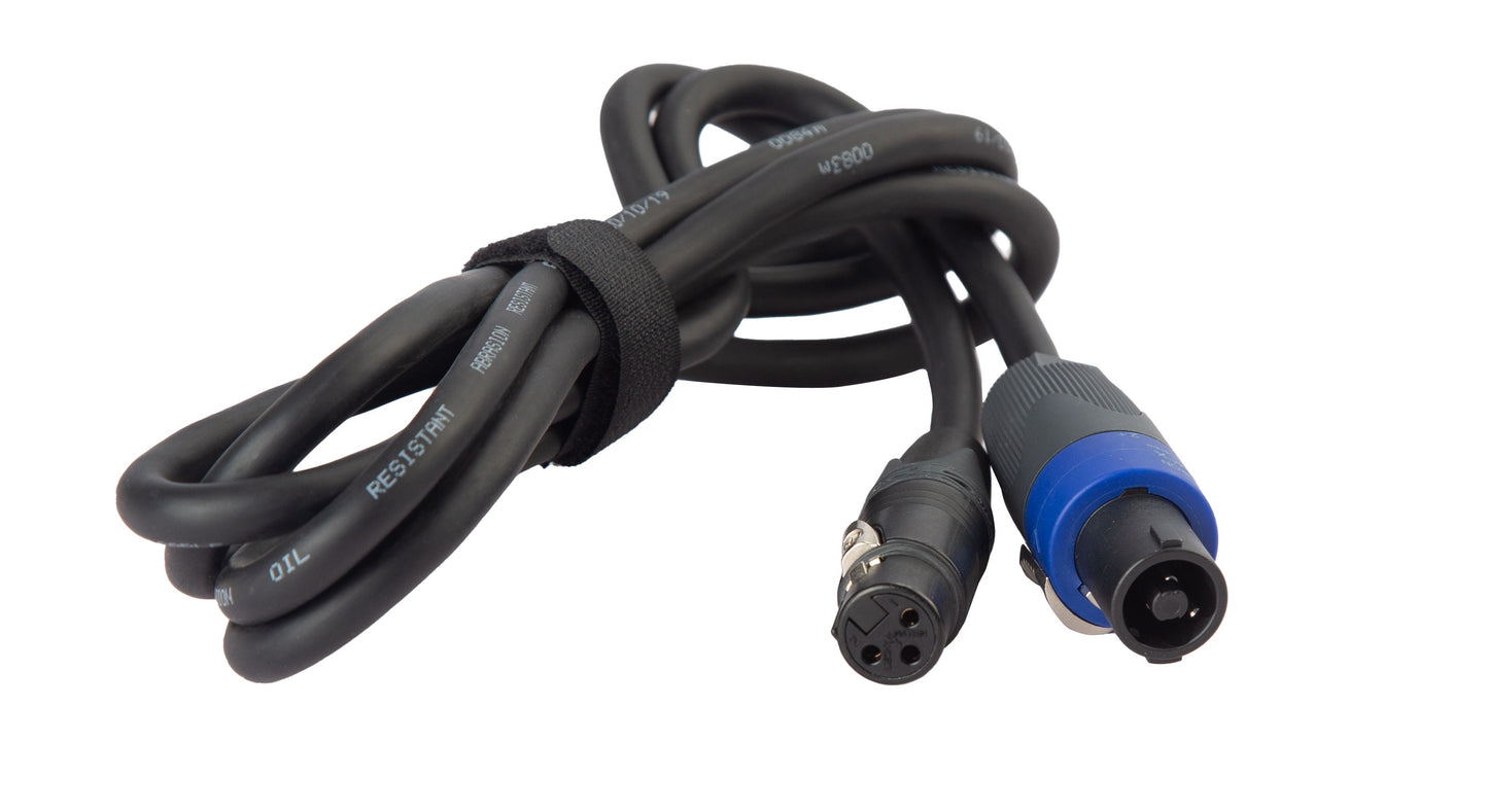 SWIT PA-705 | SPEAKON-NL4FX to 3-pin XLR female Cable, 2m