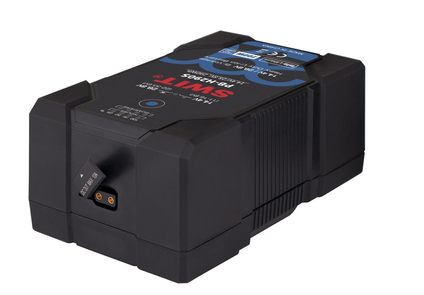 SWIT PB-H290S | 290Wh 28V/14V Smart Battery, V-mount, also ideal for long term use or high power draw lights