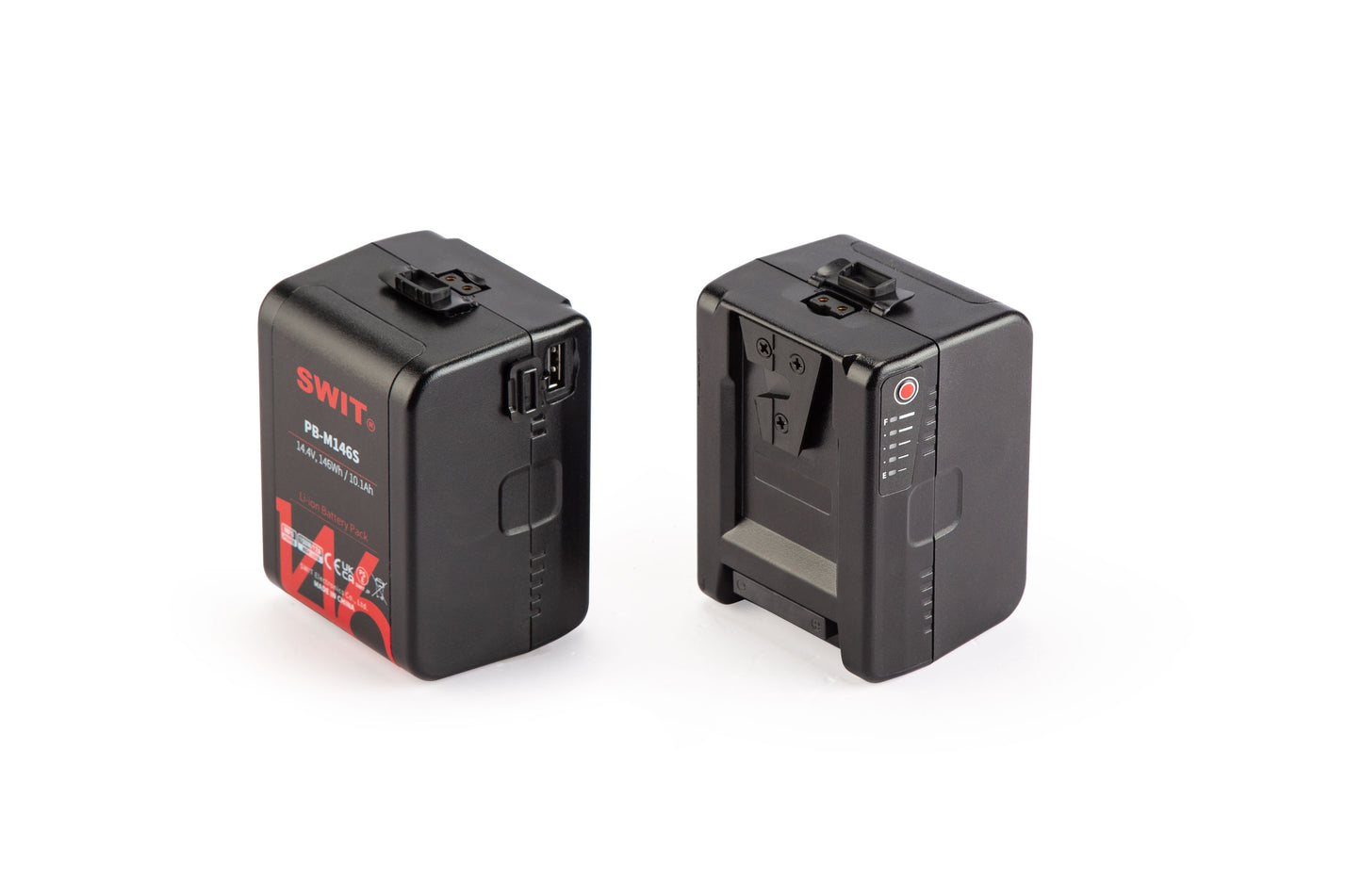 SWIT PB-M146S | 146Wh Pocket Mini High load Battery, V-Mount, also ideal for long term use or high power draw lights