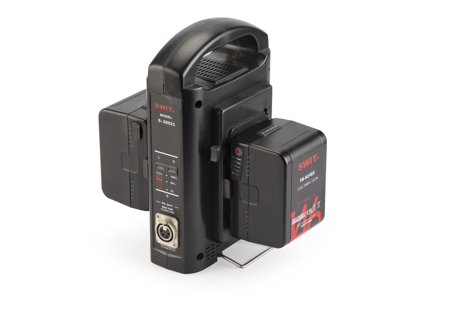 SWIT PB-M146S | 146Wh Pocket Mini High load Battery, V-Mount, also ideal for long term use or high power draw lights