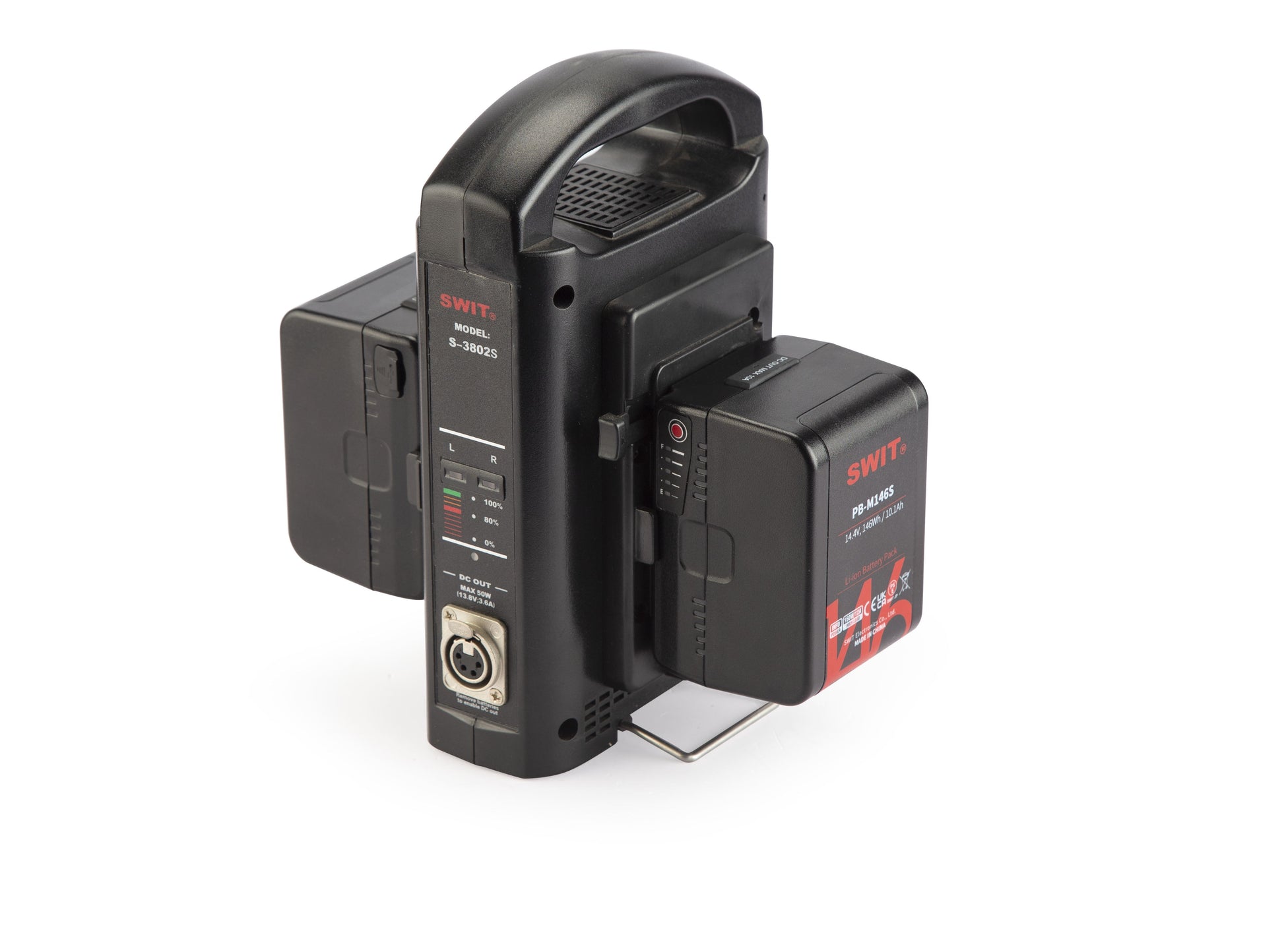 SWIT PB-M146S | 146Wh Pocket Mini High load Battery, V-Mount, also ideal for long term use or high power draw lights