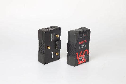 SWIT PB-R160A | 160Wh Robust High-load Heavy-duty Battery, Gold-Mount, also ideal for long term use or high power draw lights. ---Over 1 months LeadTime if no stock