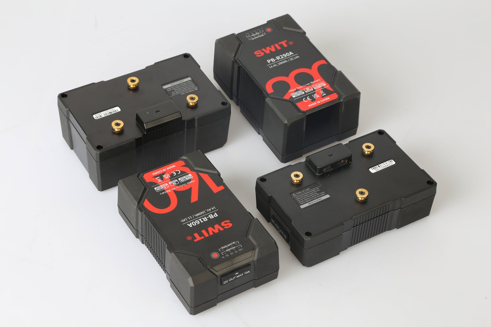 SWIT PB-R160A | 160Wh Robust High-load Heavy-duty Battery, Gold-Mount, also ideal for long term use or high power draw lights. ---Over 1 months LeadTime if no stock