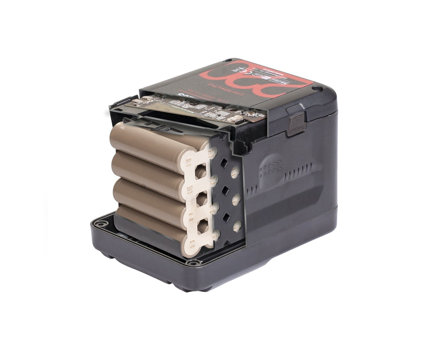 SWIT PB-S220S | 220Wh Multi-Sockets Square Cine Battery, V-Mount, also ideal for long term use or high power draw lights