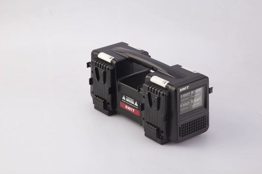SWIT PC-P461S | 4ch x max 6A Top Fast Simultaneous 14V/28V Charger, V-Mount