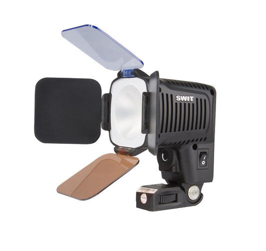 SWIT S-2041 | 23W 1800Lux COB LED On-camera Light,5000k,, with 5600K and 3200K filter, no plate