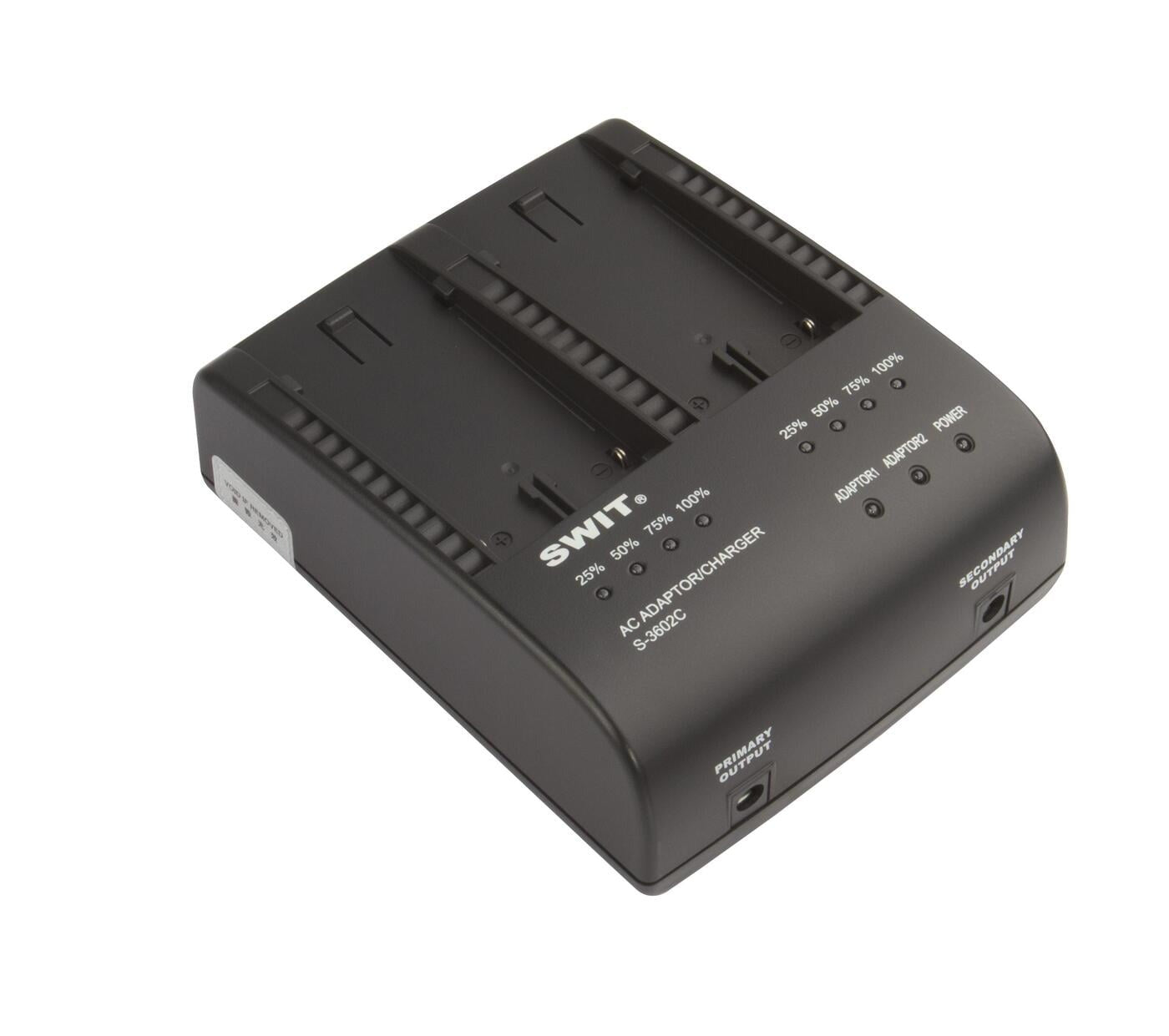 SWIT S-3602C | 2x2A DV charger compatible to Canon BP series
