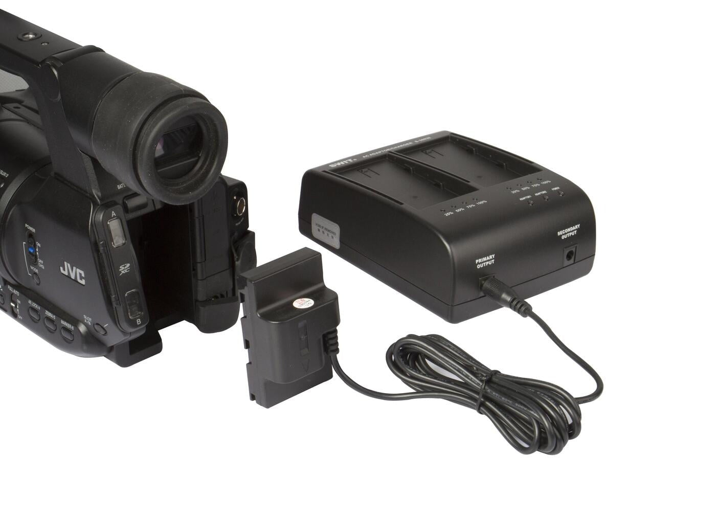 SWIT S-3602I | 2x2A DV charger compatible to JVC SSL series