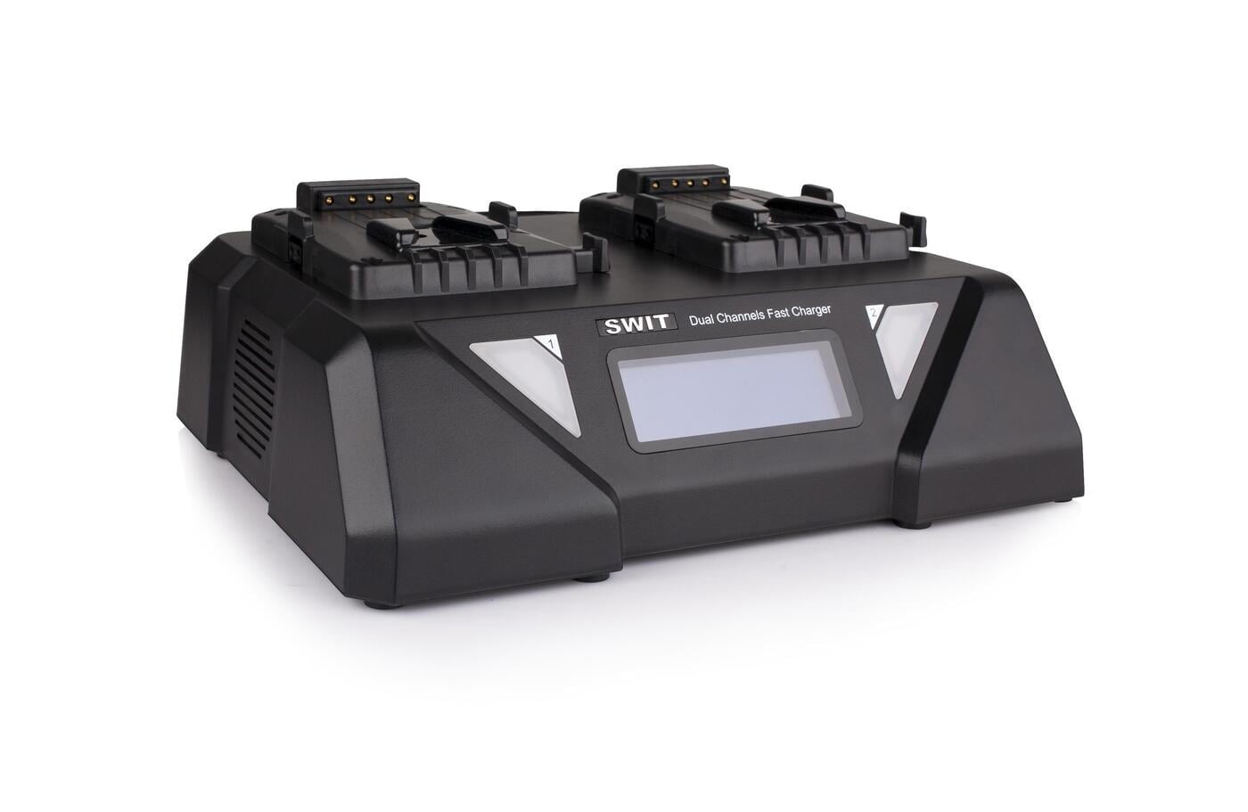 SWIT S-3812S | 2ch x 6A Top Fast Simultaneous Charger & Adaptor