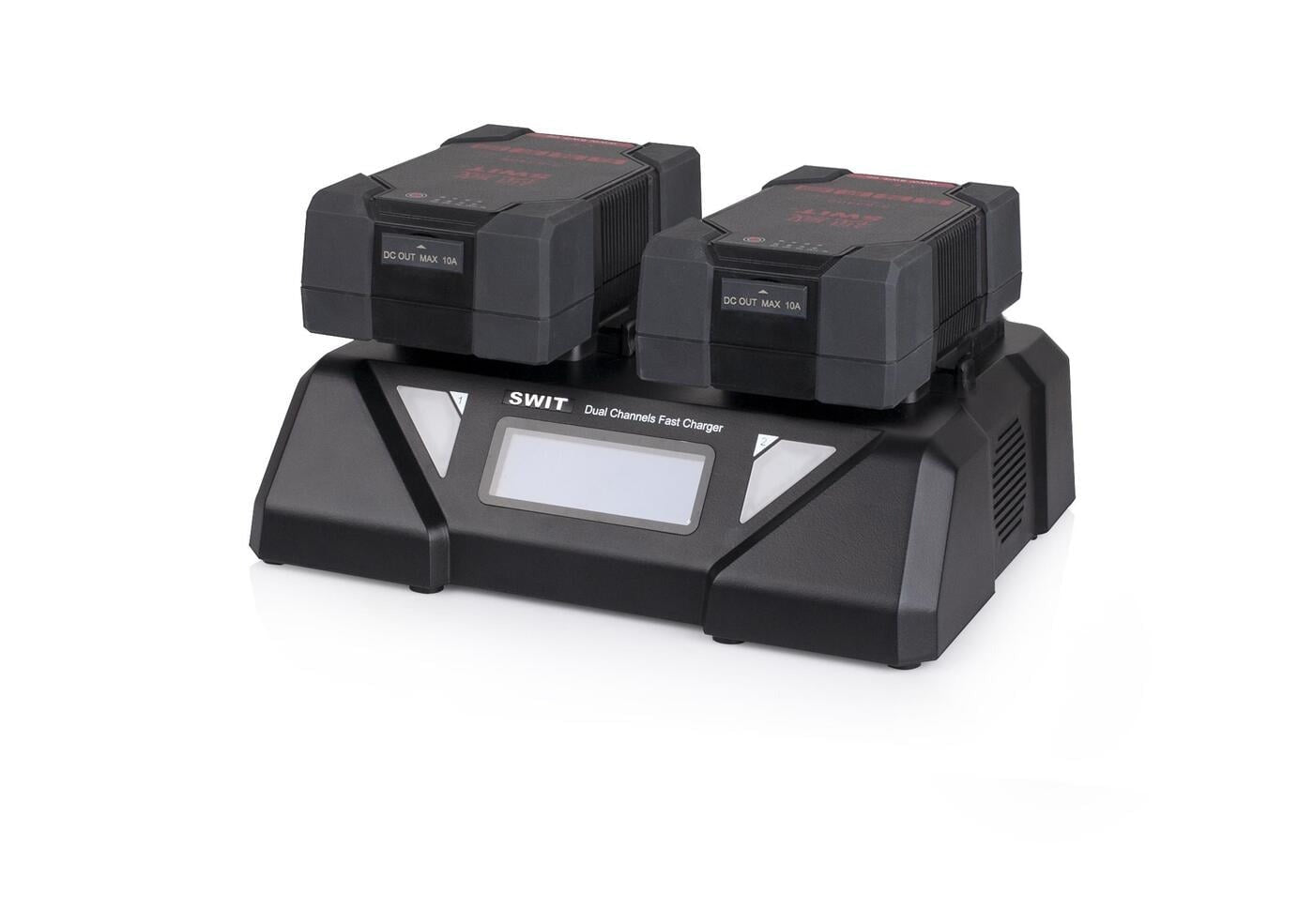 SWIT S-3812S | 2ch x 6A Top Fast Simultaneous Charger & Adaptor