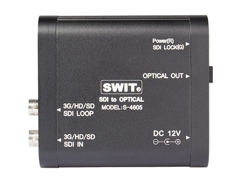 SWIT S-4605 | Heavy Duty 3G-SDI to Optical fiber converter