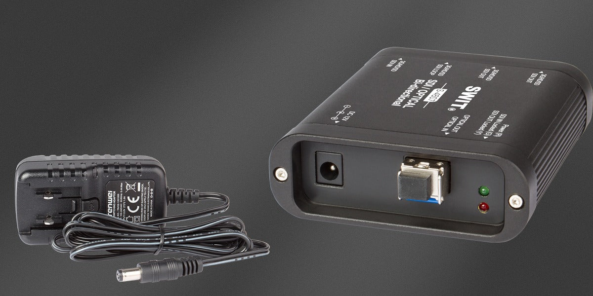 SWIT S-4607 | Heavy Duty Bi-directional 3G-SDI / Optical converter