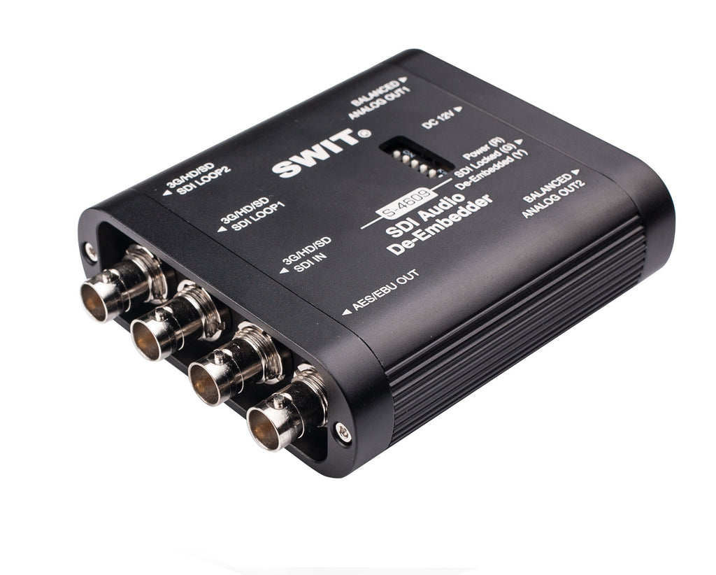 SWIT S-4609 | SDI Audio De-Embedder