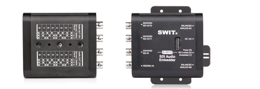 SWIT S-4610 | SDI Audio Embedder