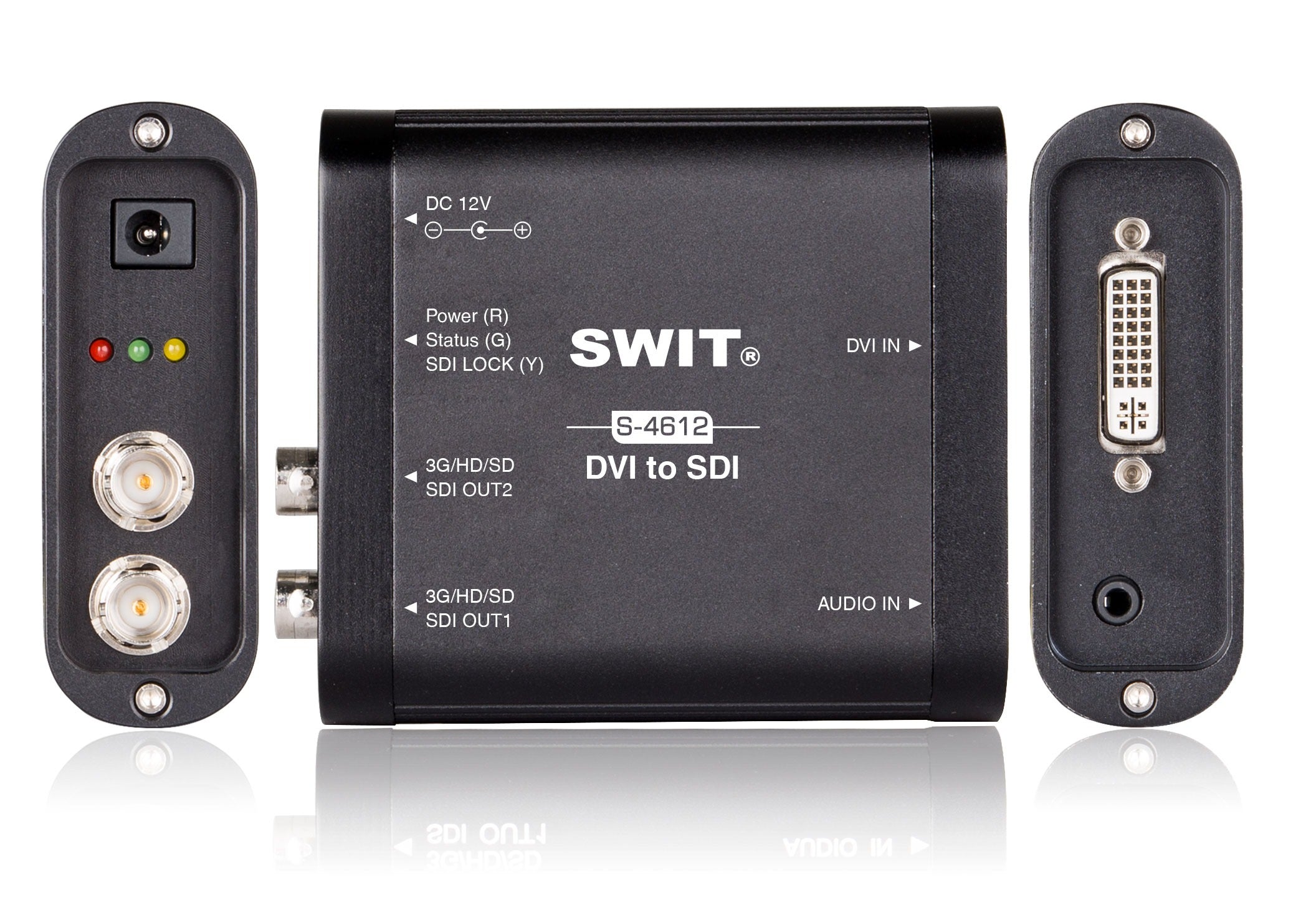 SWIT S-4612 | Heavy Duty DVI to SDI converter