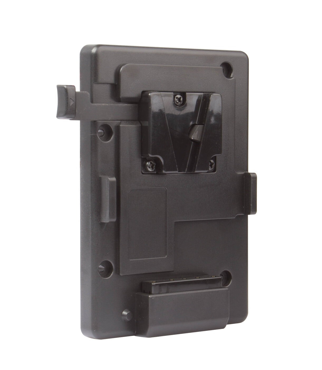 SWIT S-7004S | V-mount plate, screws-mount and 2-pin DC plug connect, also for S-1093/S-1071H+/S-11xx/S-12xx monitors