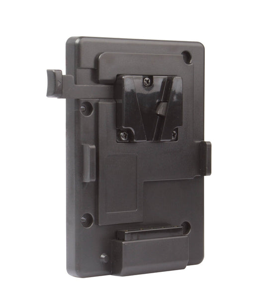 SWIT S-7004S | V-mount plate, screws-mount and 2-pin DC plug connect, also for S-1093/S-1071H+/S-11xx/S-12xx monitors