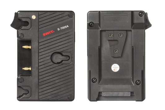 SWIT S-7005A | V-mount to Gold mount plate