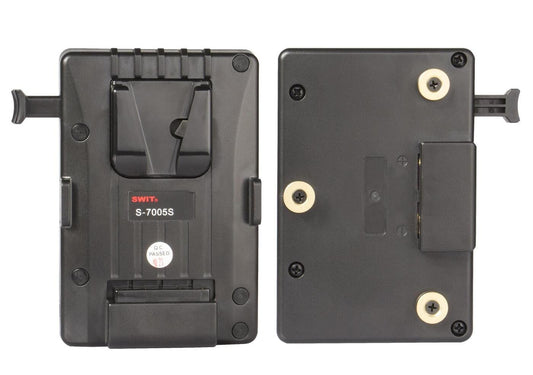 SWIT S-7005S | Gold mount to V-mount plate