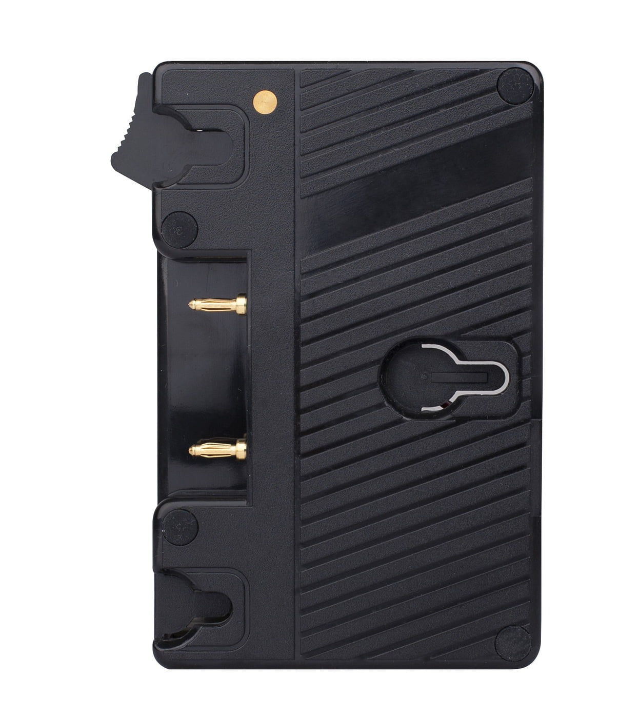 SWIT S-7006A | Gold mount plate, screws-mount and 2-pin DC plug connect, also for S-1073F/1073H/CM-S73H