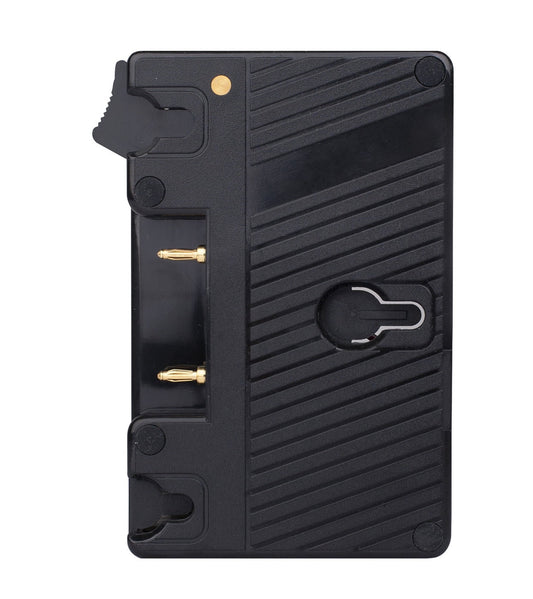 SWIT S-7006A | Gold mount plate, screws-mount and 2-pin DC plug connect, also for S-1073F/1073H/CM-S73H