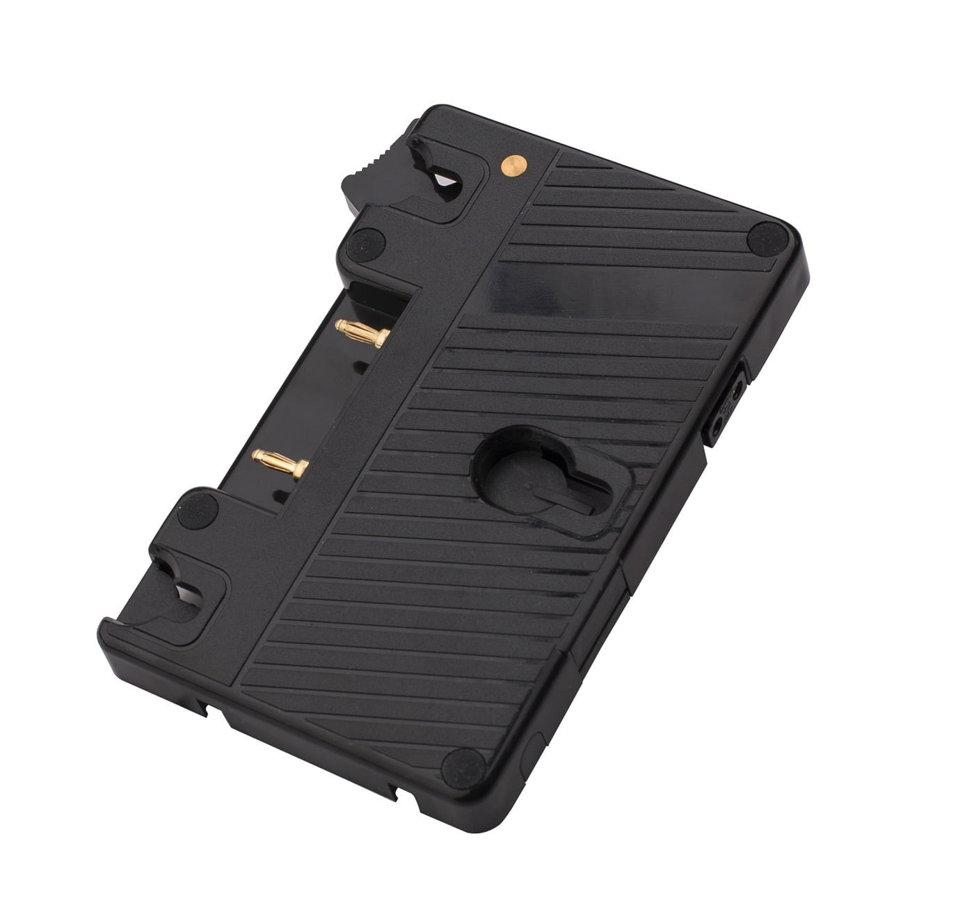 SWIT S-7006A | Gold mount plate, screws-mount and 2-pin DC plug connect, also for S-1073F/1073H/CM-S73H