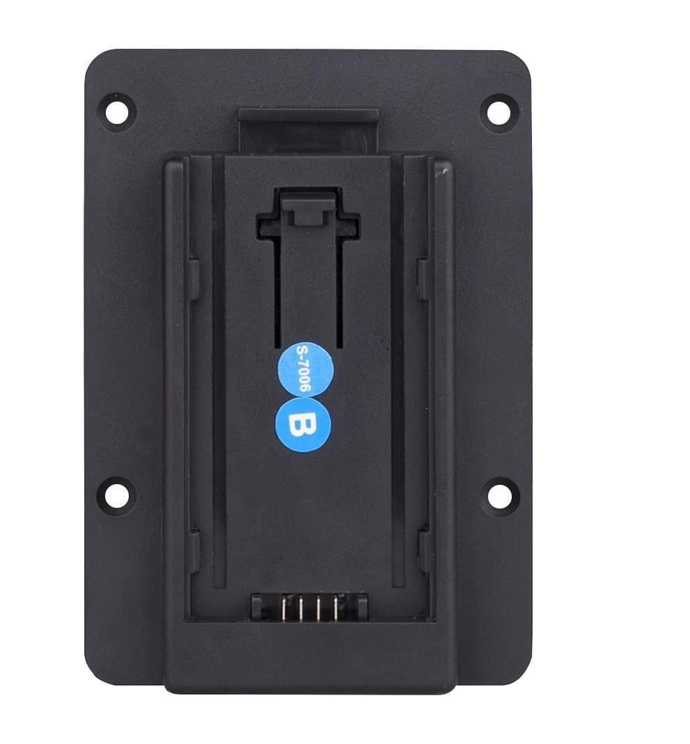 SWIT S-7006B | Panasonic VBG mount plate, screws-mount and 2-pin DC plug connect, also for S-1073F/1073H/CM-S73H
