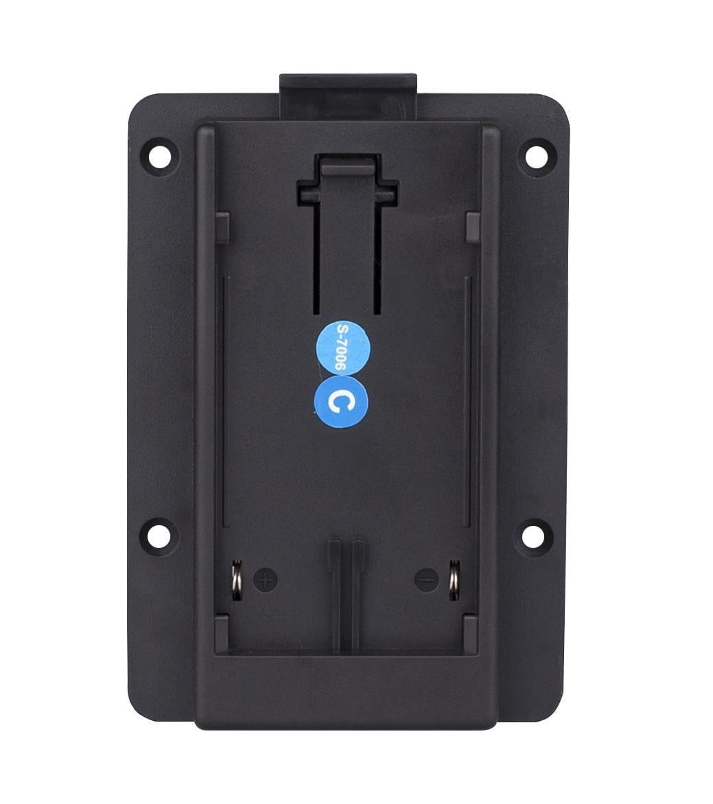 SWIT S-7006C | Canon BP mount plate, screws-mount and 2-pin DC plug connect, also for S-1073F/1073H/CM-S73H