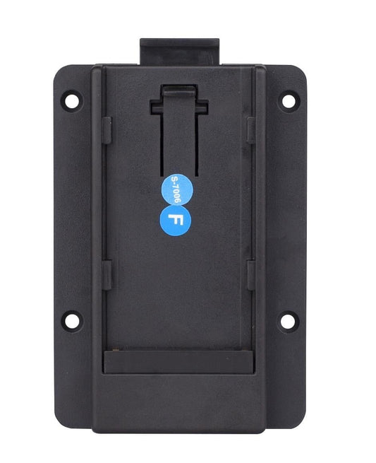 SWIT S-7006F | Sony NP-F mount plate, screws-mount and 2-pin DC plug connect, also for S-1073F/1073H/CM-S73H