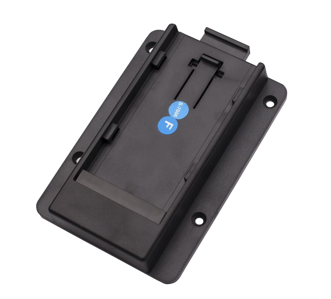 SWIT S-7006F | Sony NP-F mount plate, screws-mount and 2-pin DC plug connect, also for S-1073F/1073H/CM-S73H