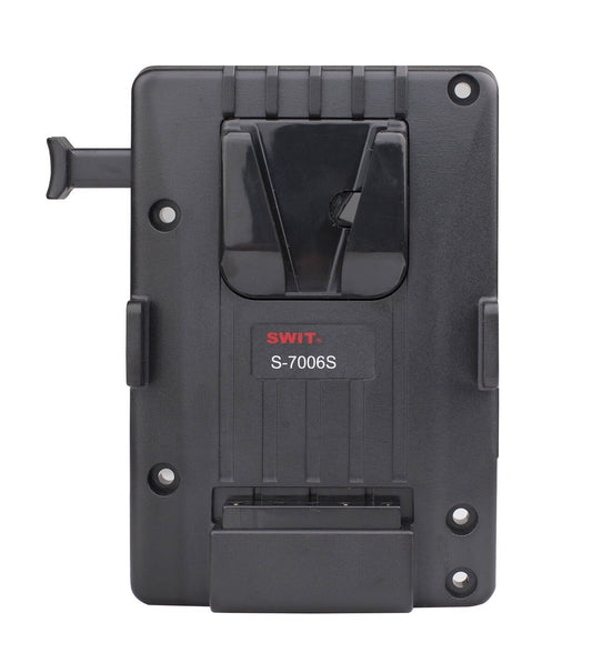 SWIT S-7006S | V-mount plate, screws-mount and 2-pin DC plug connect, also for S-1073F/1073H/CM-S73H