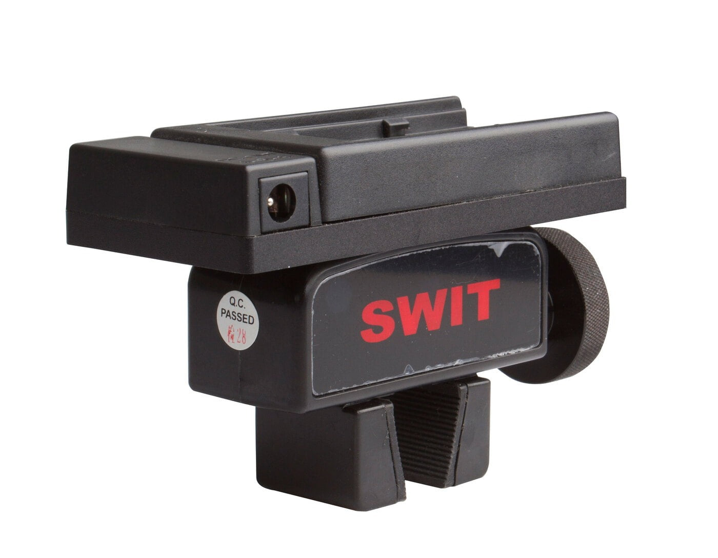 SWIT S-7200D | Panasonic VBD/VBR/CGA battery plate with clamp, and pole socket