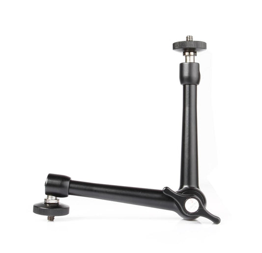 SWIT S-7380 | Articulating Arm trestle with 1/4" screw bolts on both sides.