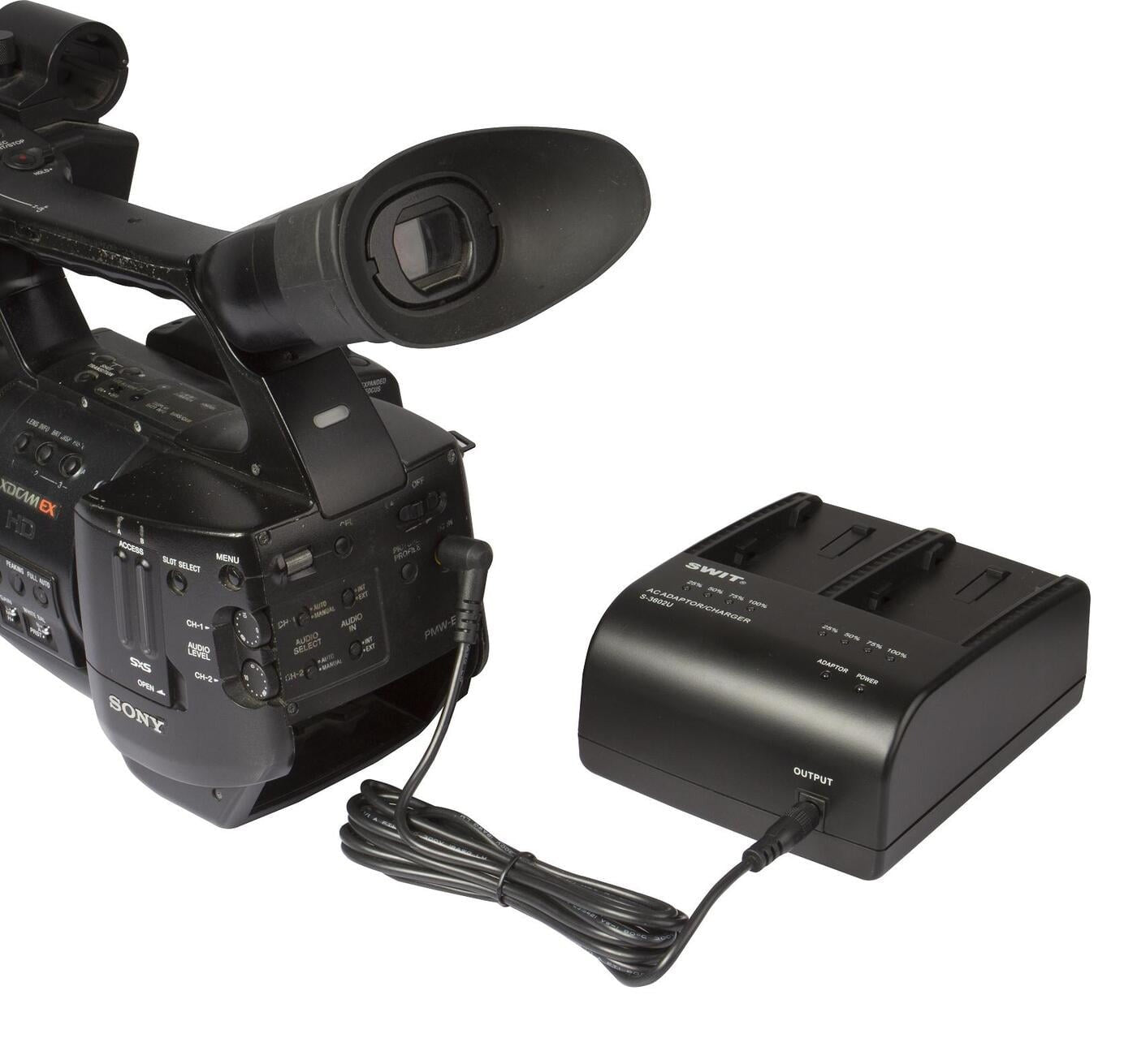 SWIT S-7500U | Pole DC to SONY PMW-EX DC-IN Adapting Cable