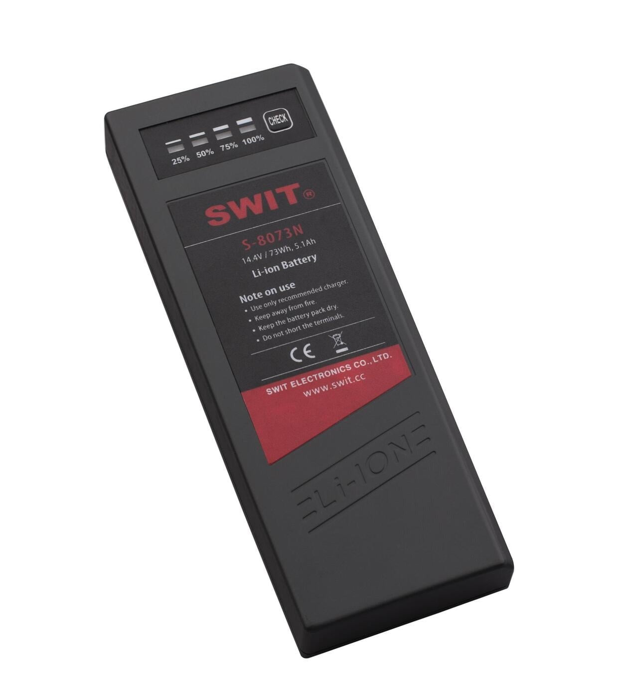 SWIT S-8073N | 73Wh NP-1 battery with 2xD-tap