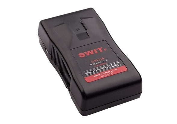 SWIT S-8113A | 160Wh High Load Economic Battery, Gold-Mount, also ideal for long term use or high power draw lights. ---Over 1 months LeadTime if no stock