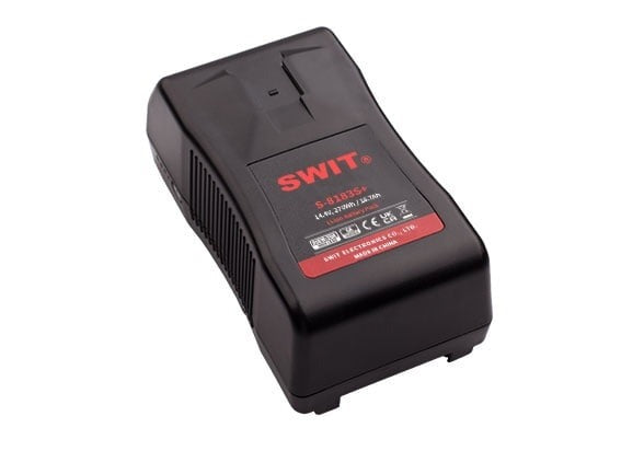 SWIT S-8183S+ | 270Wh High Load Economic Battery, V-Mount, also ideal for long term use or high power draw lights