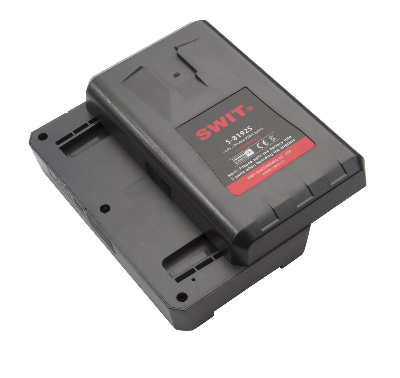 SWIT S-8192S | total 184Wh Air friendly IATA-complied SWIT patented Battery, V-Mount